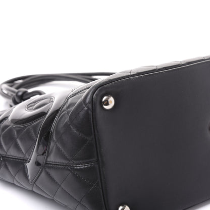 Chanel Calfskin Quilted Large Cambon Tote Black 11 of 14