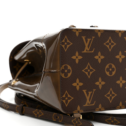 Louis Vuitton Patent Monogram Hot Springs Backpack Vert Bronze 8 of 9