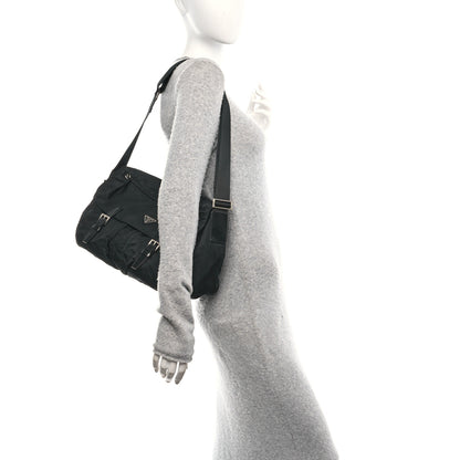 Prada Nylon Vela Sport Messenger Bag Black 2 of 10