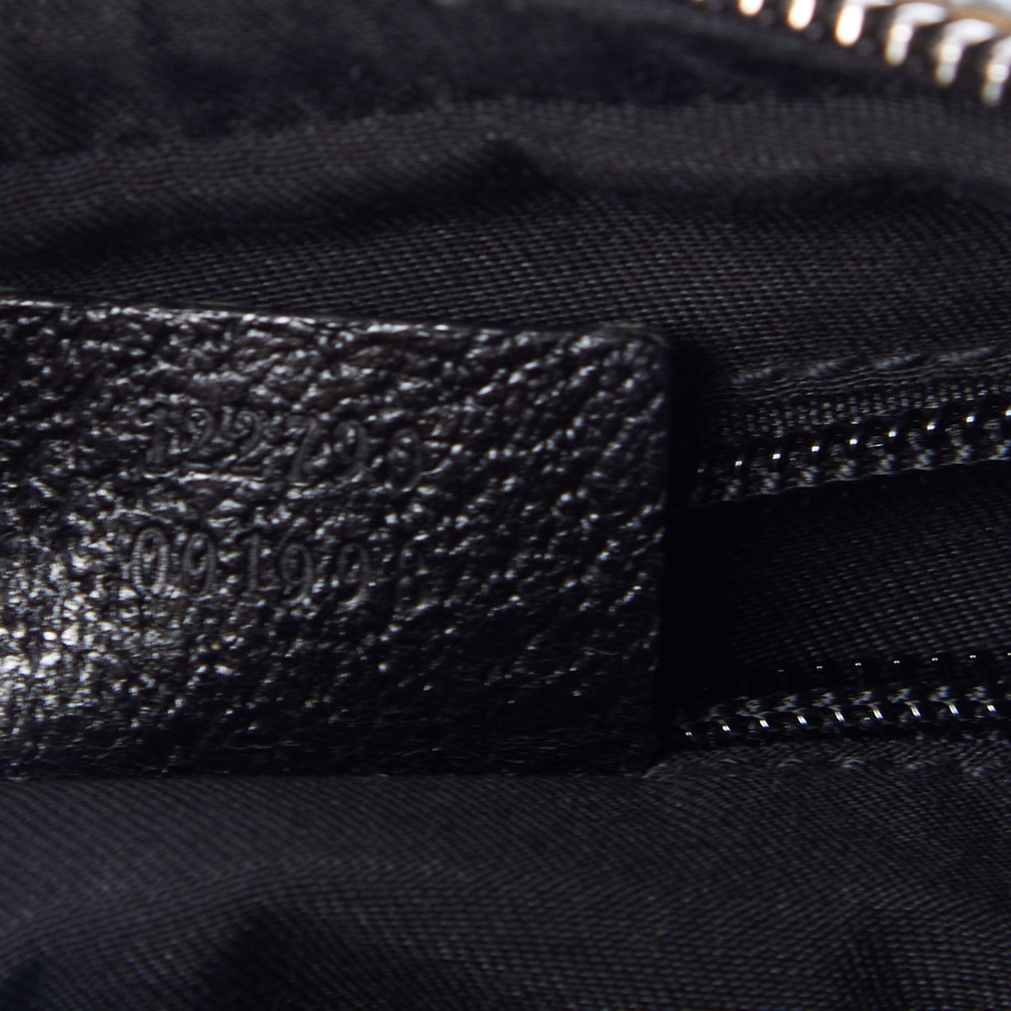 Monogram Medium Half Moon Hobo Black