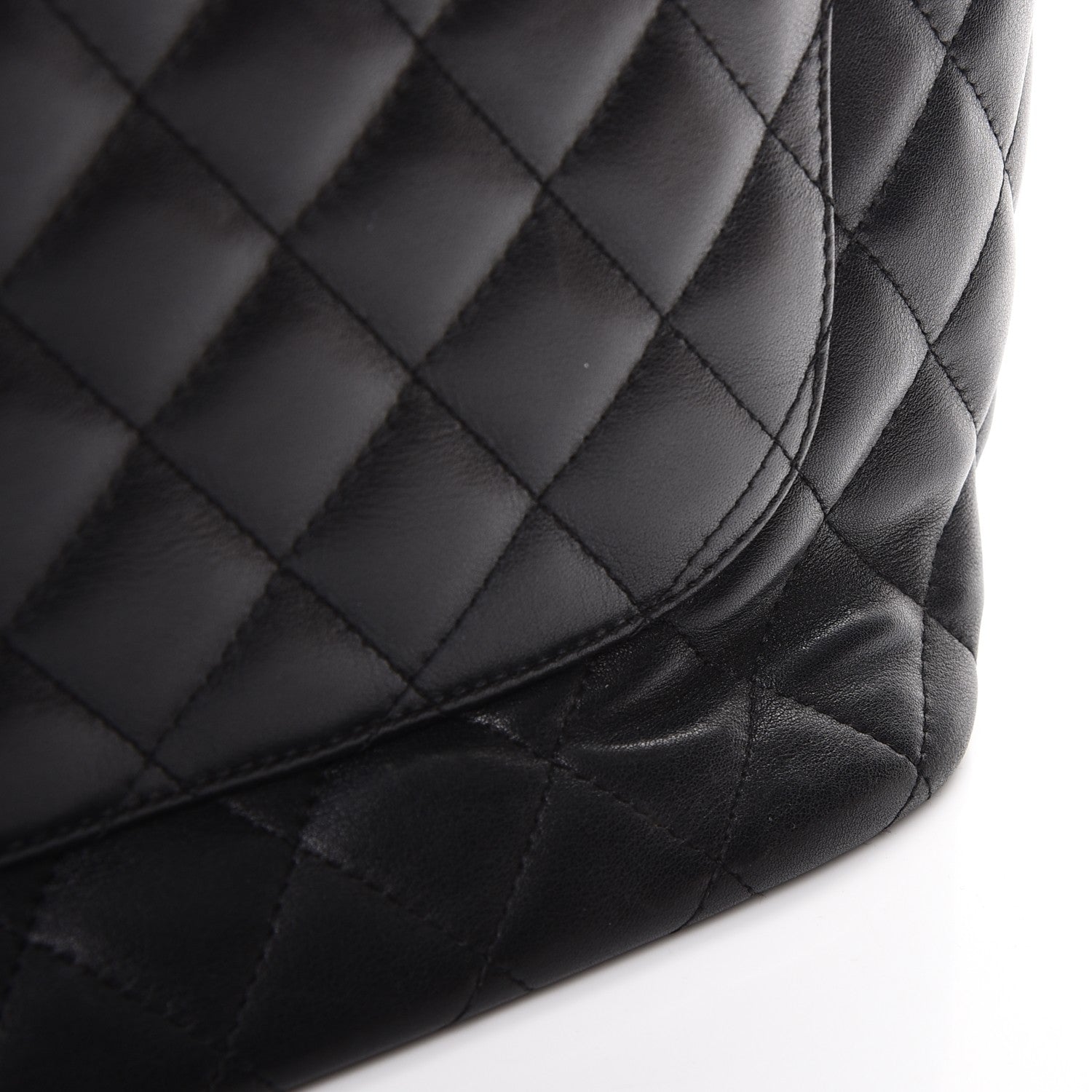 Chanel Calfskin Quilted Large Cambon Tote Black 14 of 15