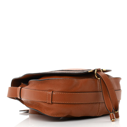 Chloe Calfskin Medium Marcie Round Crossbody Bag Tan 4 of 19