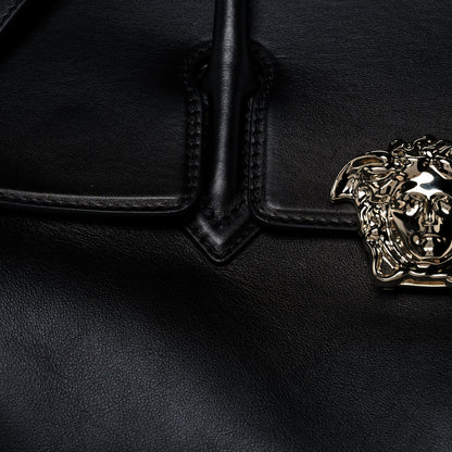 Versace Calfskin Medium Palazzo Empire Bag Black 7 of 14