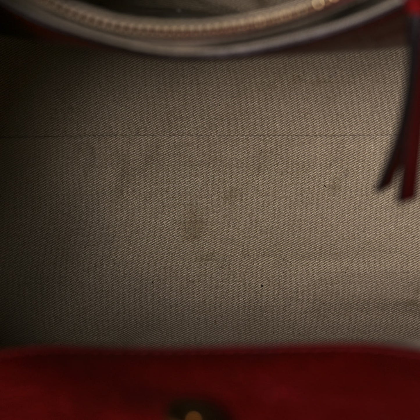 Suede Calfskin Medium Owen Bucket Bag Sienna Red