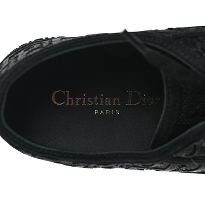 Christian Dior Canvas Walk'N'Dior Low Top Sneakers 36.5 Black 7 of 9