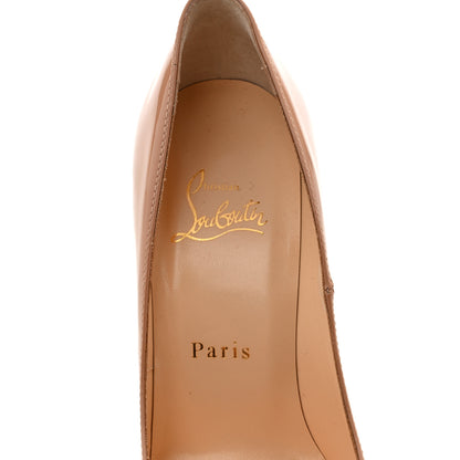 Christian Louboutin Patent Fifi 100 Pumps 36.5 Nude 7 of 11