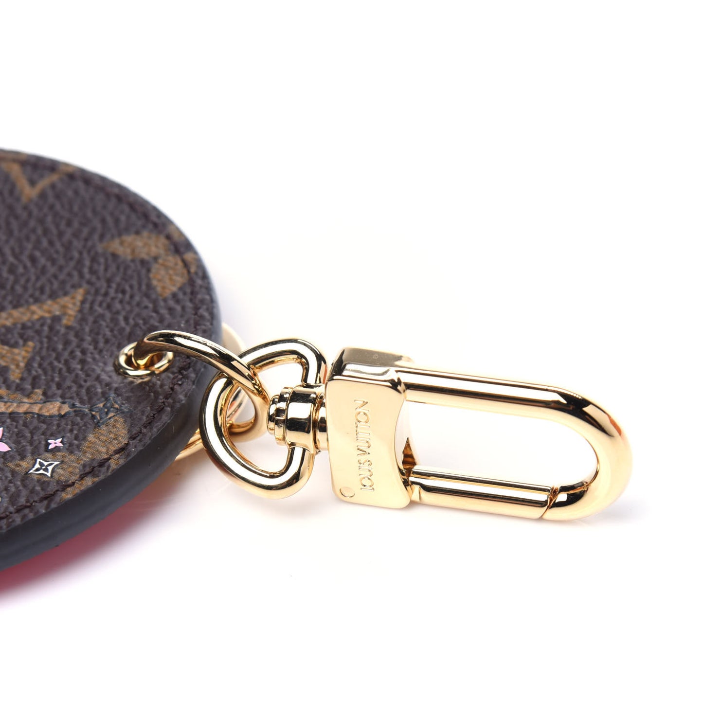 Monogram 2019 Christmas Animation Paris Bag Charm Key Ring