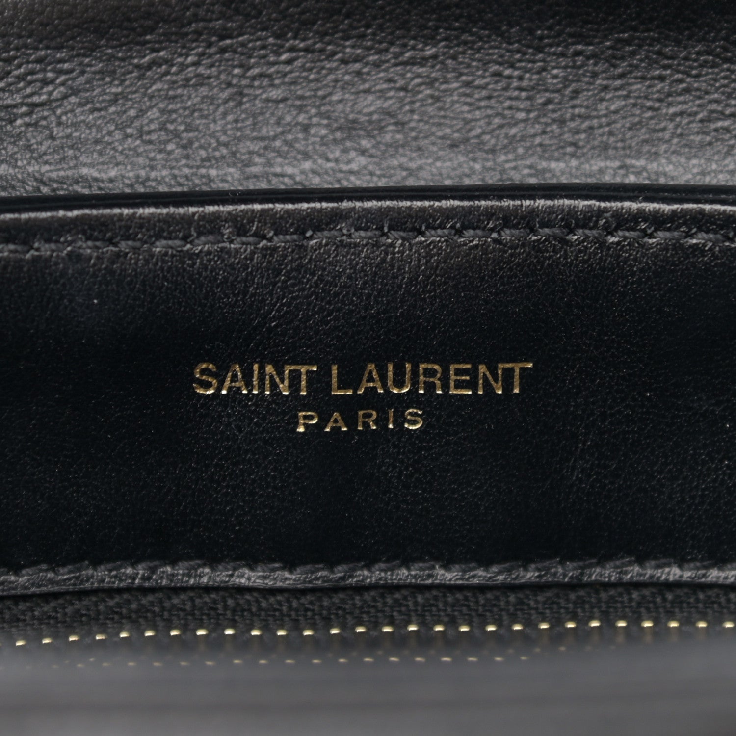 Saint Laurent Calfskin Y Quilted Monogram Toy Loulou Crossbody Bag Black 7 of 12