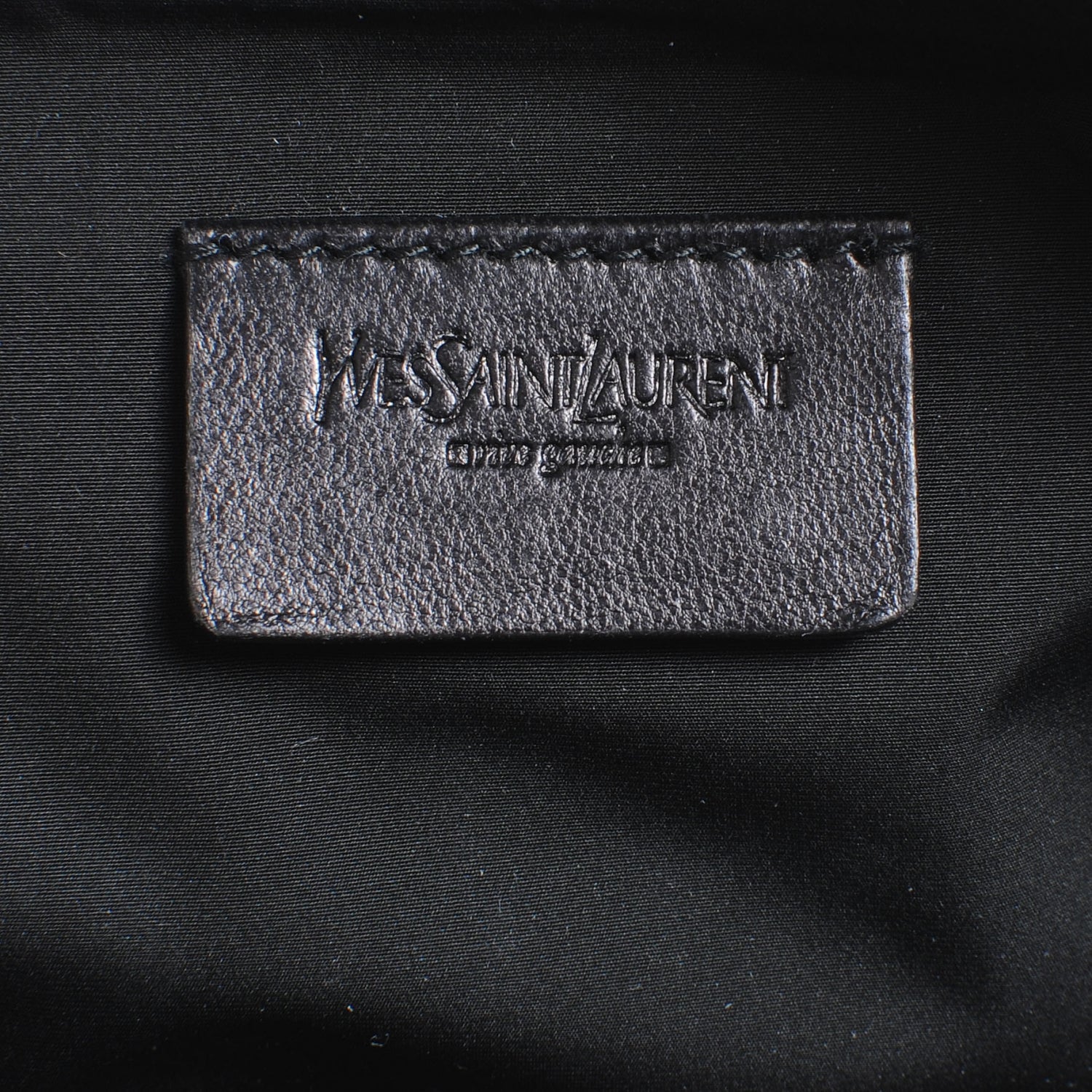Saint Laurent Patent Belle de Jour Cosmetic Case Black 6 of 7