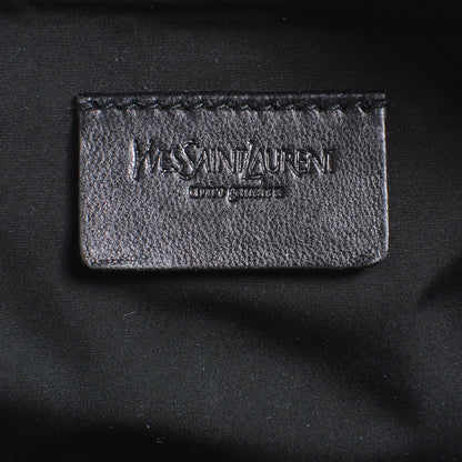 Saint Laurent Patent Belle de Jour Cosmetic Case Black 6 of 7