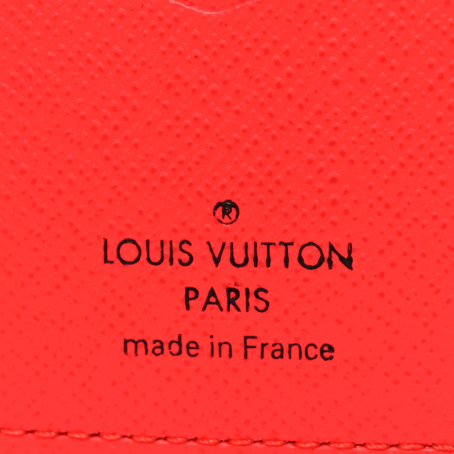 Louis Vuitton Taigarama Pocket Organizer NM Fire Red 6 of 7