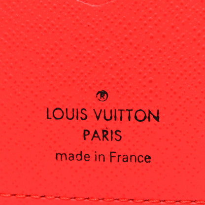 Louis Vuitton Taigarama Pocket Organizer NM Fire Red 6 of 7