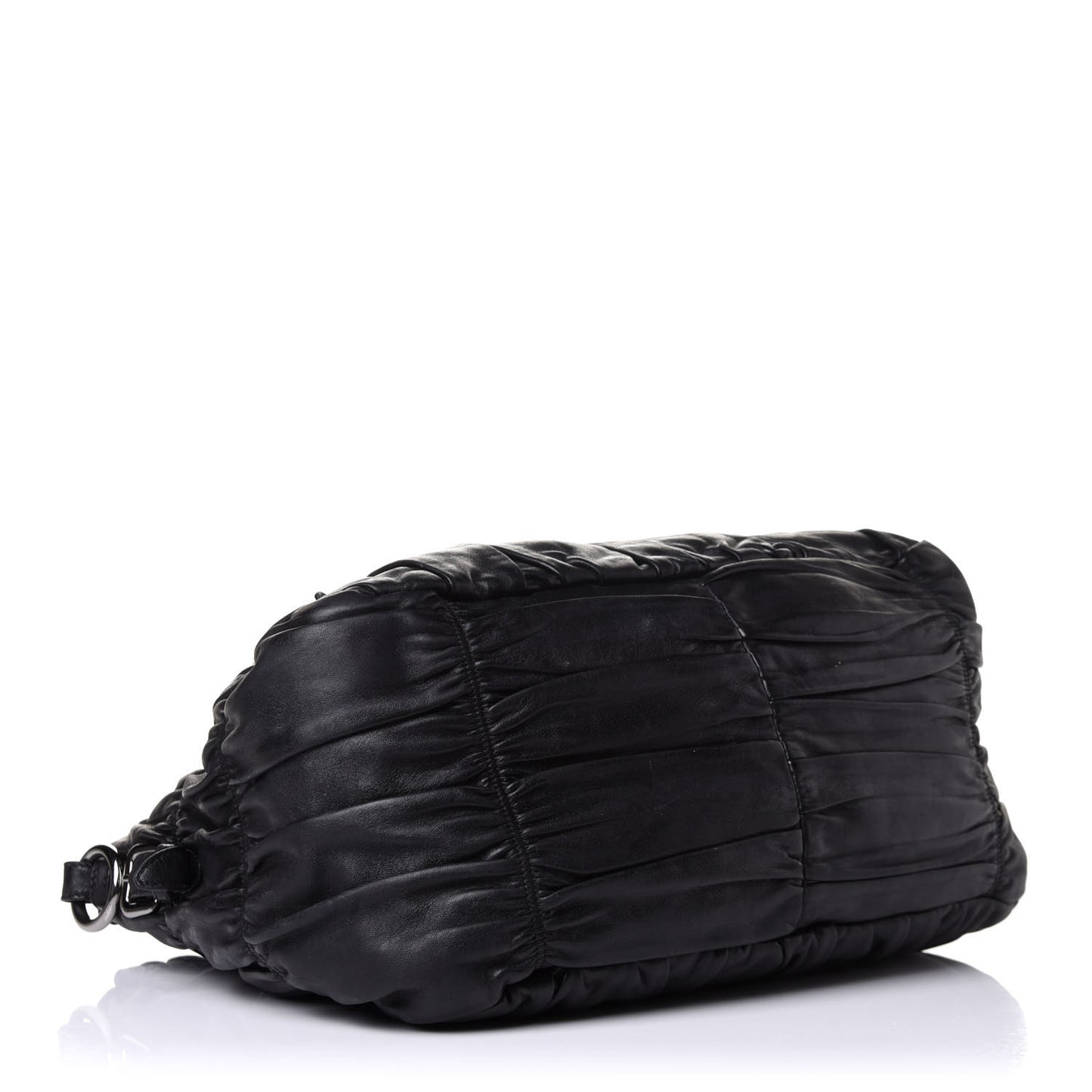 Nappa Gaufre Tote Black