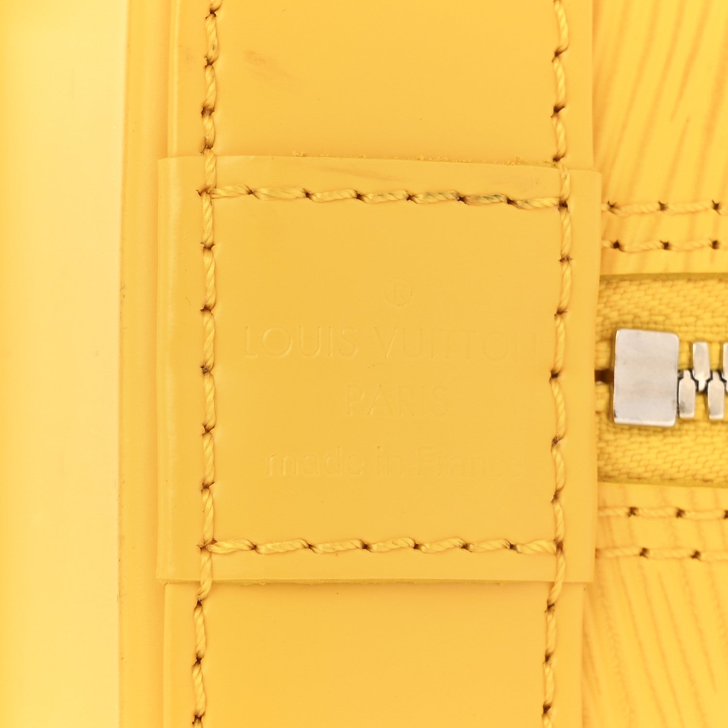 Louis Vuitton Epi Alma PM Citron 6 of 13
