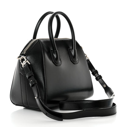 Givenchy Shiny Lord Calfskin Mini Antigona Black 2 of 10