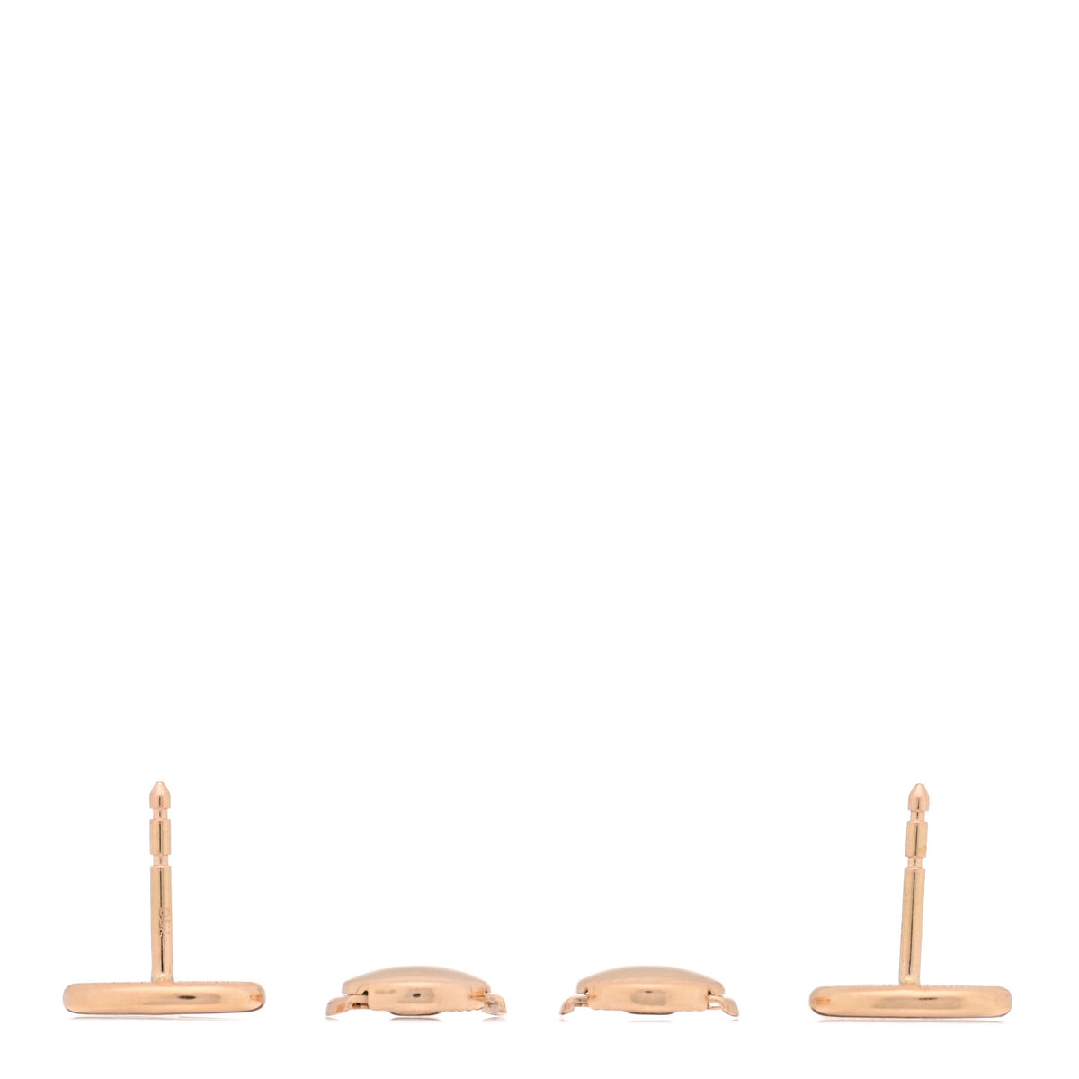18K Rose Gold TPM Farandole Stud Earrings