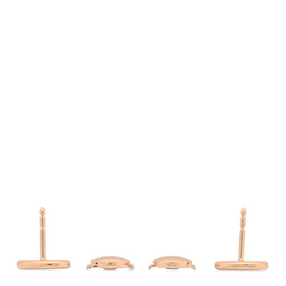 Hermes 18K Rose Gold TPM Farandole Stud Earrings 3 of 5