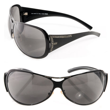 Fendi Crystal Sunglasses FS322R Black 1 of 6