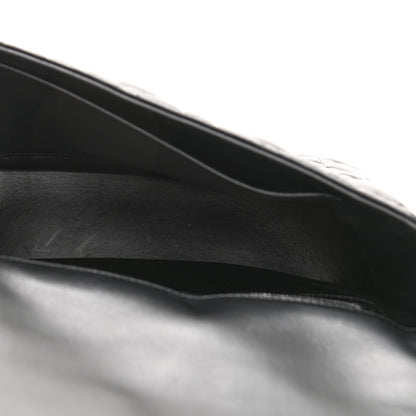Christian Dior Calfskin Macrocannage Large Caro Bag Black 9 of 19