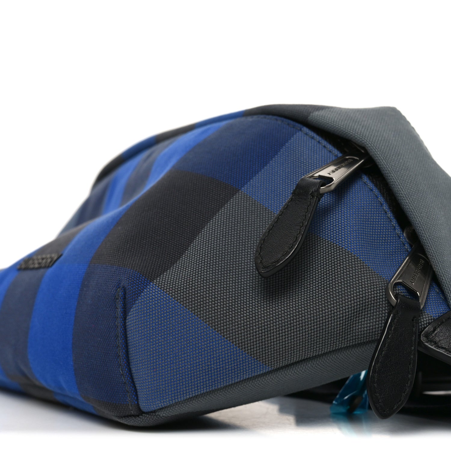 Burberry House Check Sonny Bum Bag  Oceanic Blue 9 of 9