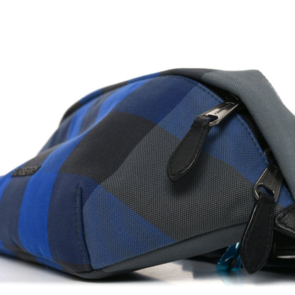Burberry House Check Sonny Bum Bag  Oceanic Blue 9 of 9