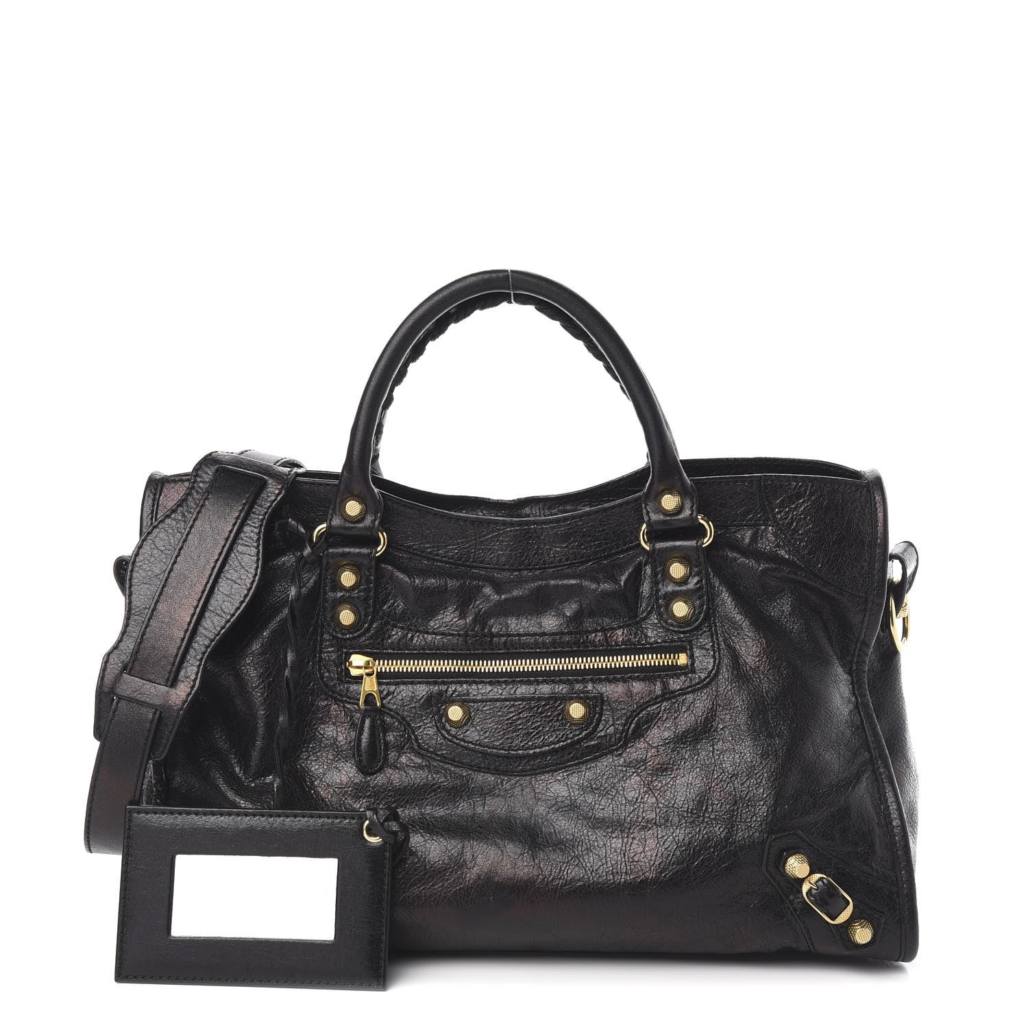 Balenciaga Agneau Giant 12 Gold Hardware City Black 1 of 11