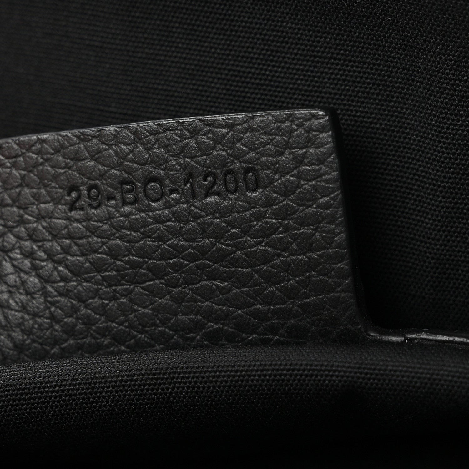 Christian Dior Grained Calfskin Saddle Messenger Bag Black 7 of 10