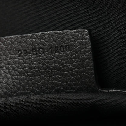 Christian Dior Grained Calfskin Saddle Messenger Bag Black 7 of 10