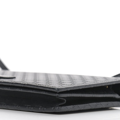 Gucci Microguccissima Crossbody Wallet Black 8 of 9