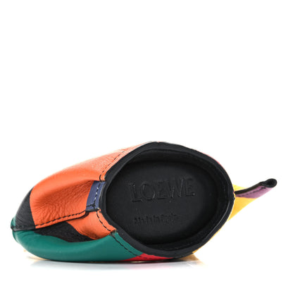 Loewe Calfskin Elephant Coin Purse Bag Charm Key Holder Multicolor 4 of 10