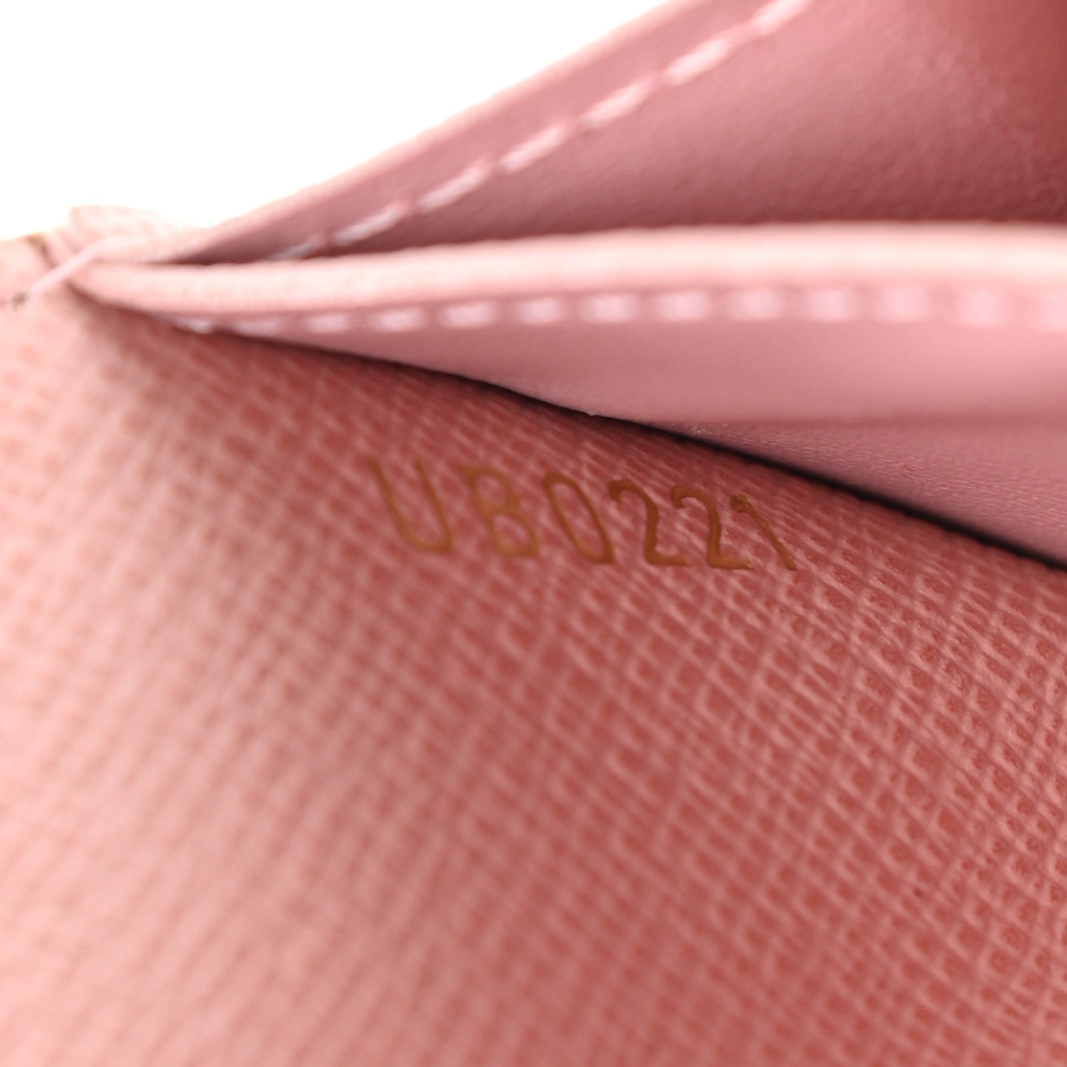 Louis Vuitton Damier Azur Rosalie Coin Purse Rose Ballerine 7 of 8