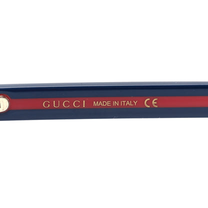 Gucci Square Eye GG Web Sunglasses GG0417SK Blue 6 of 7