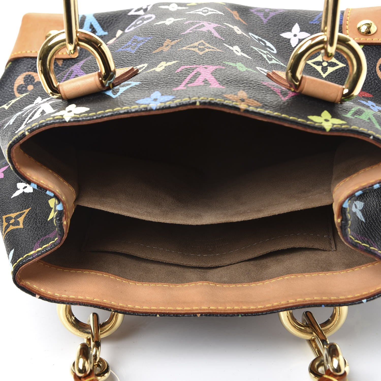 Louis Vuitton Monogram Multicolor Audra Black 4 of 11