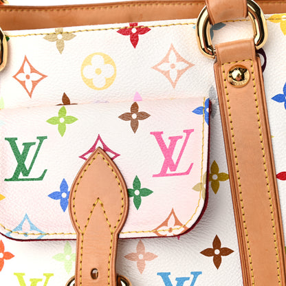Louis Vuitton Monogram Multicolor Aurelia MM White 9 of 11
