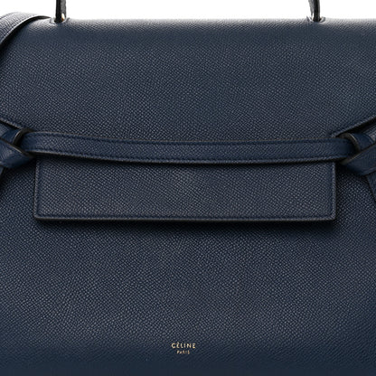 Celine Grained Calfskin Mini Belt Bag Deepsea 8 of 11