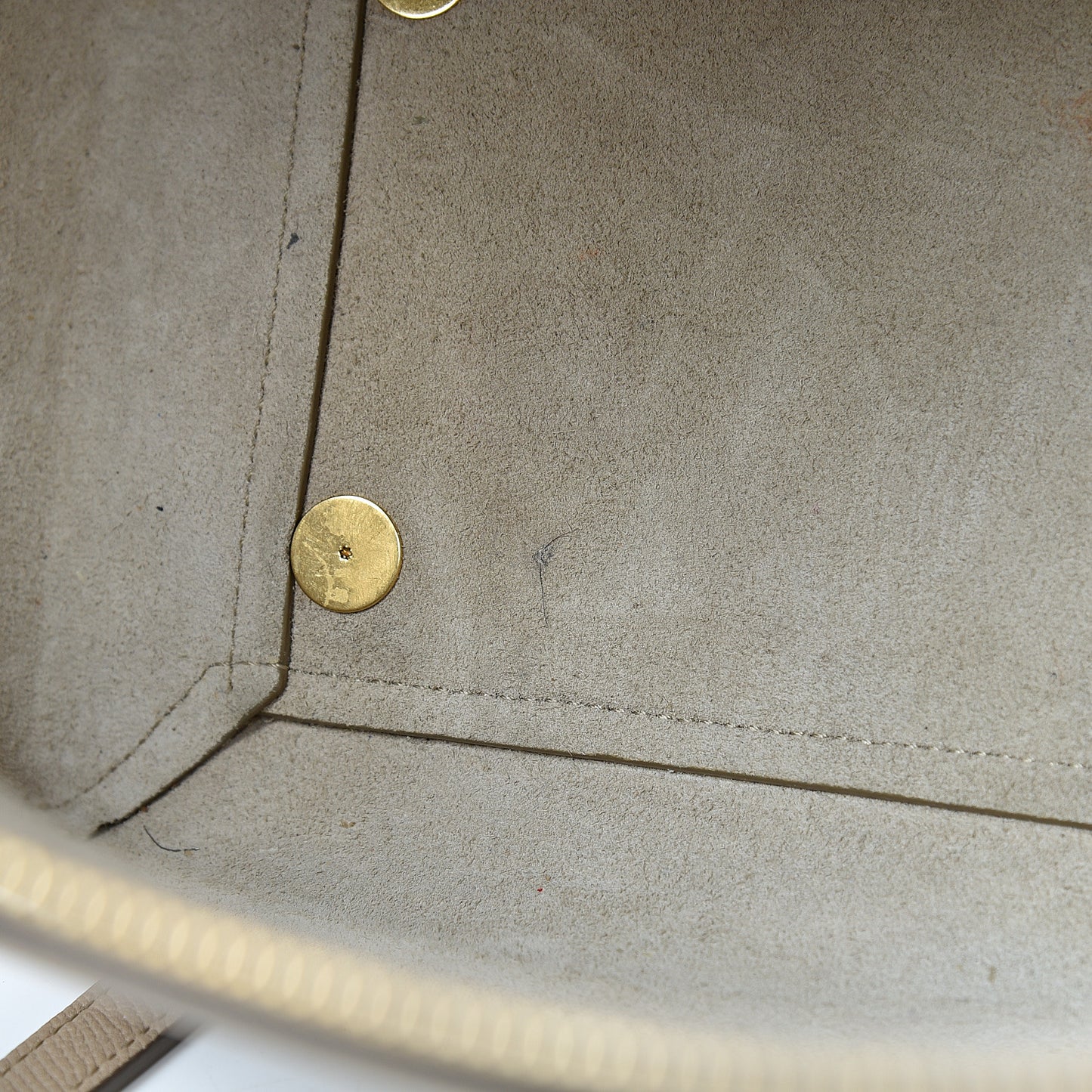 Grained Calfskin Mini Belt Bag Light Taupe