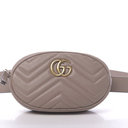 Gucci Calfskin Matelasse GG Marmont Belt Bag 95 38 Porcelain Rose 12 of 12