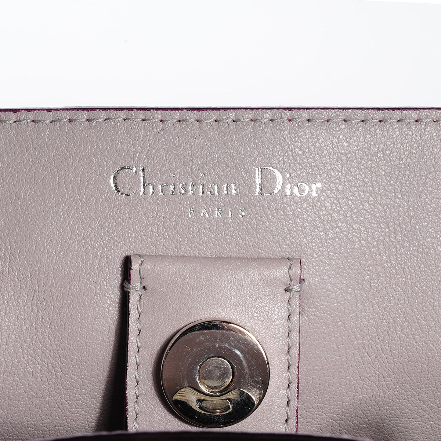 Calfskin Medium Diorissimo Bag Rose Sorbet