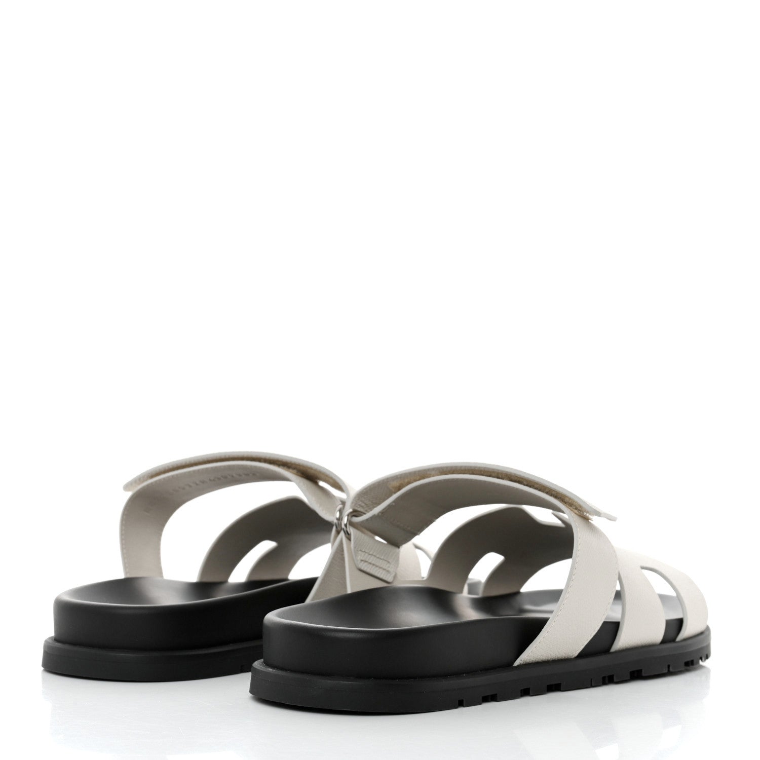 Hermes Epsom Mens Chypre Sandals 43 White 4 of 9