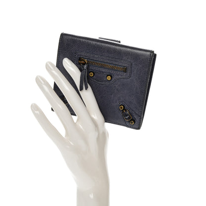 Balenciaga Agneau Bi-Fold Compact Wallet Jacynthe 2 of 8