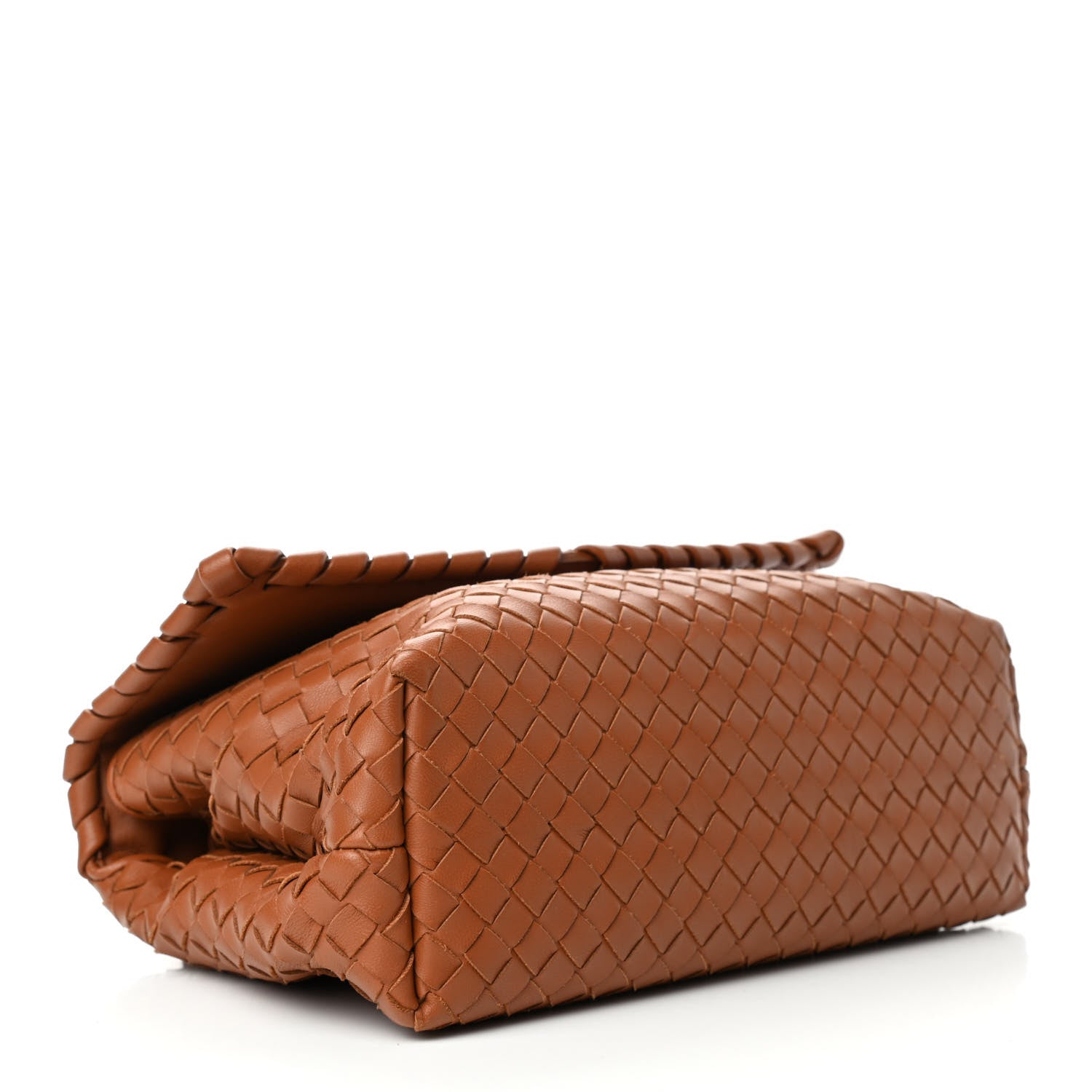 Bottega Veneta Nappa Intrecciato Small Olimpia Shoulder Bag Noce 3 of 4