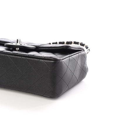 Chanel Caviar Quilted Mini Rectangular Flap Black 6 of 9