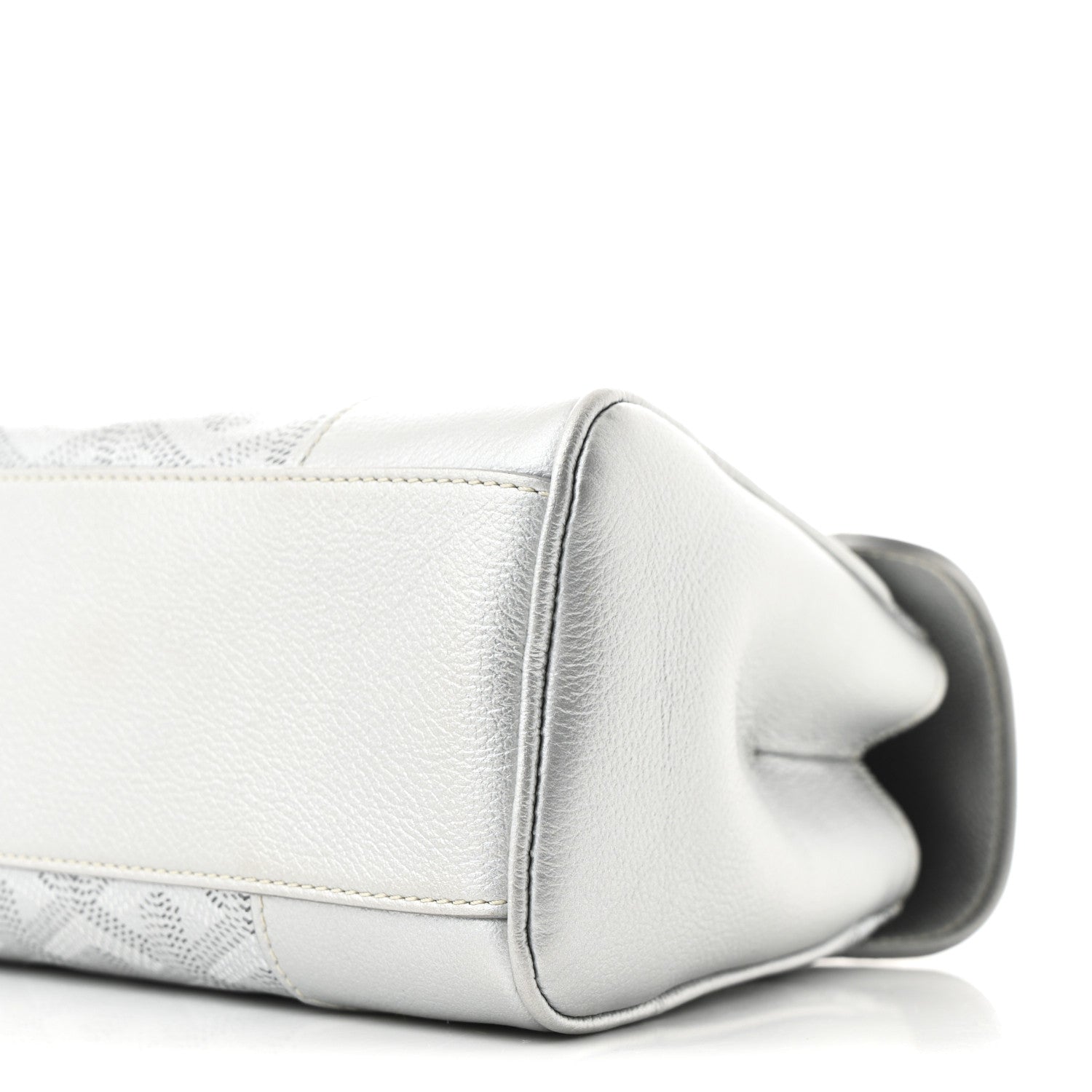 Goyard Goyardine Precious Metals Mini Saigon Silver 10 of 11