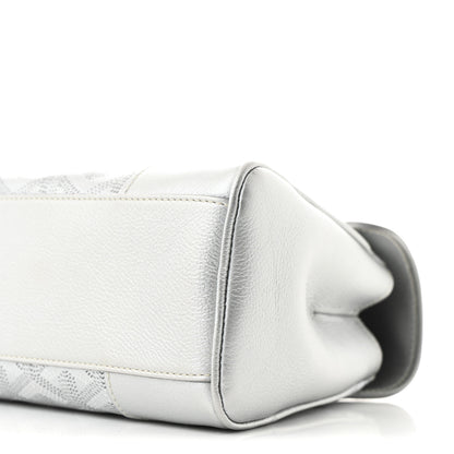 Goyard Goyardine Precious Metals Mini Saigon Silver 10 of 11