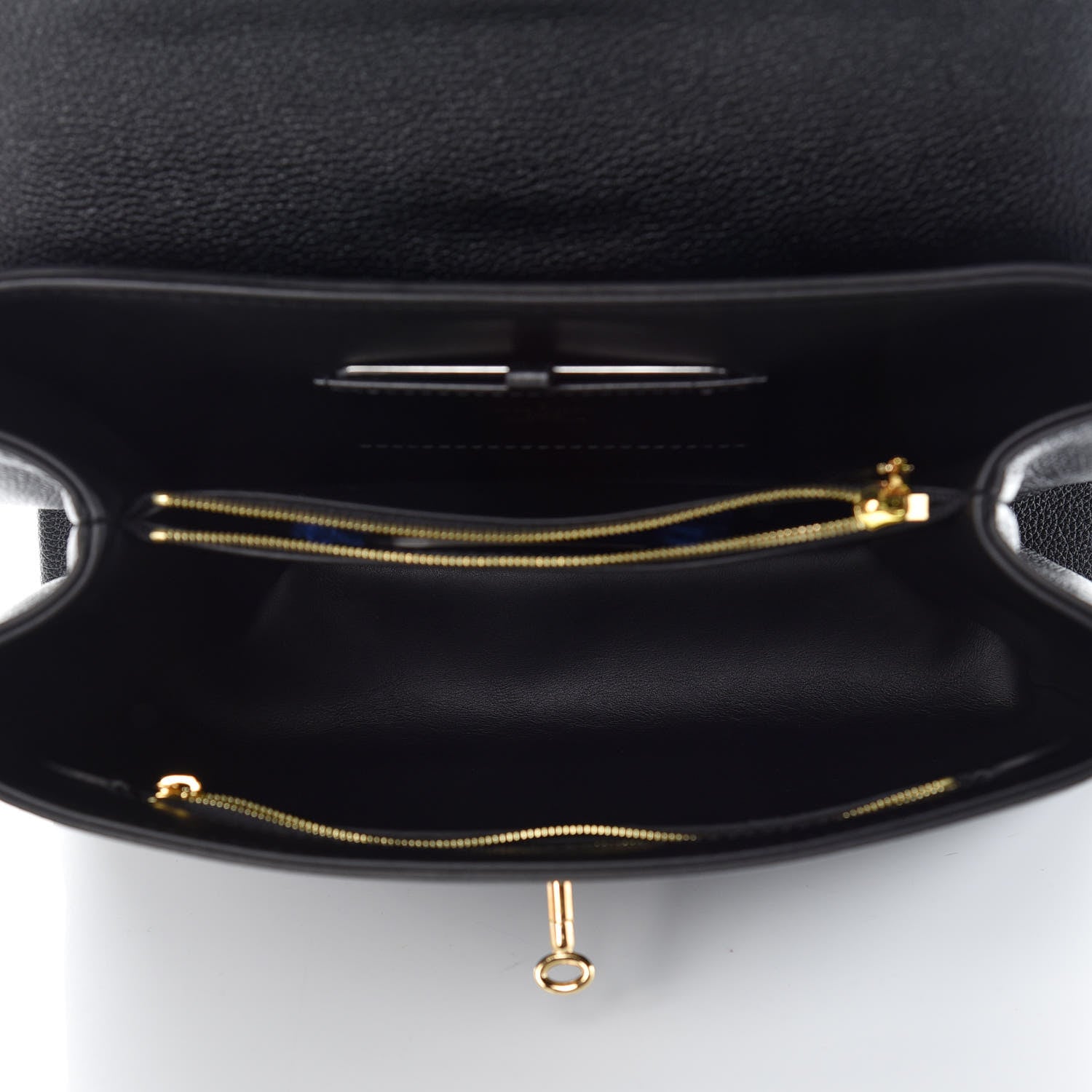 Louis Vuitton Grained Smooth Calfskin Rose Des Vents MM Black 7 of 11