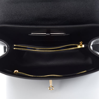 Louis Vuitton Grained Smooth Calfskin Rose Des Vents MM Black 7 of 11