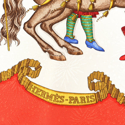 Hermes Silk Les Fetes du Roi Soleil Scarf 90 2 of 3