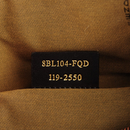 Fendi Zucca Vitello Medium Chef Boston Tobacco Oro Moro 7 of 8