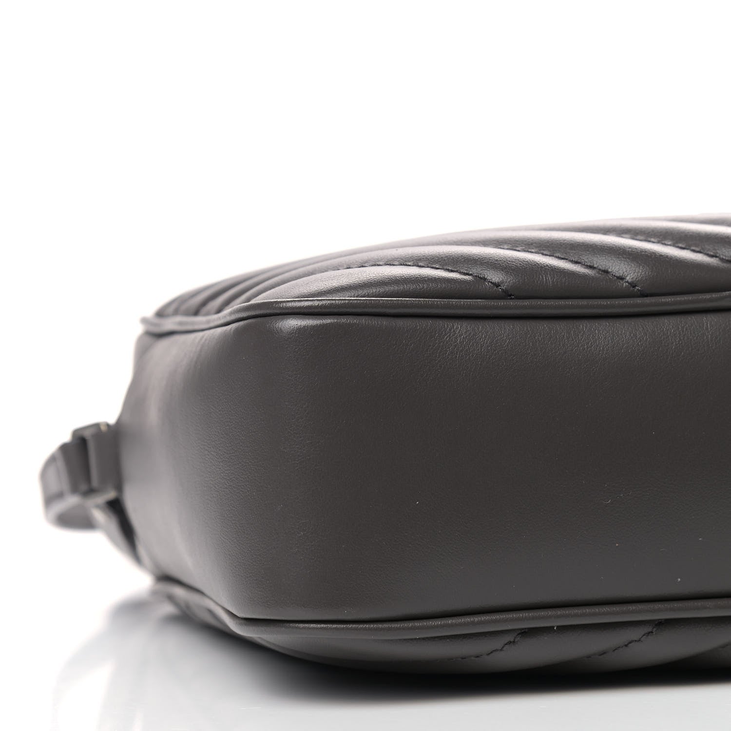 Saint Laurent Calfskin Matelasse Monogram Lou Camera Bag Asphalt 8 of 9