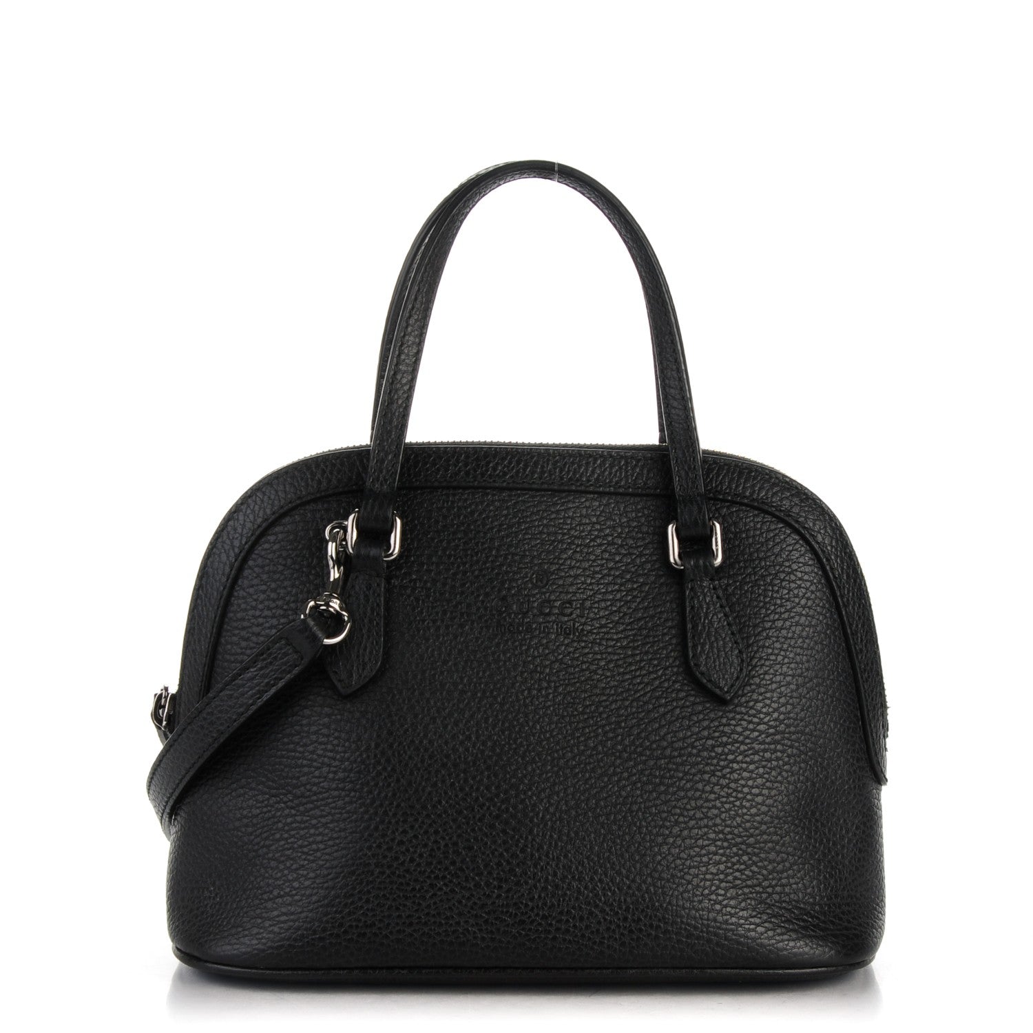 Gucci Calfskin Mini Dome Bag Black 1 of 8